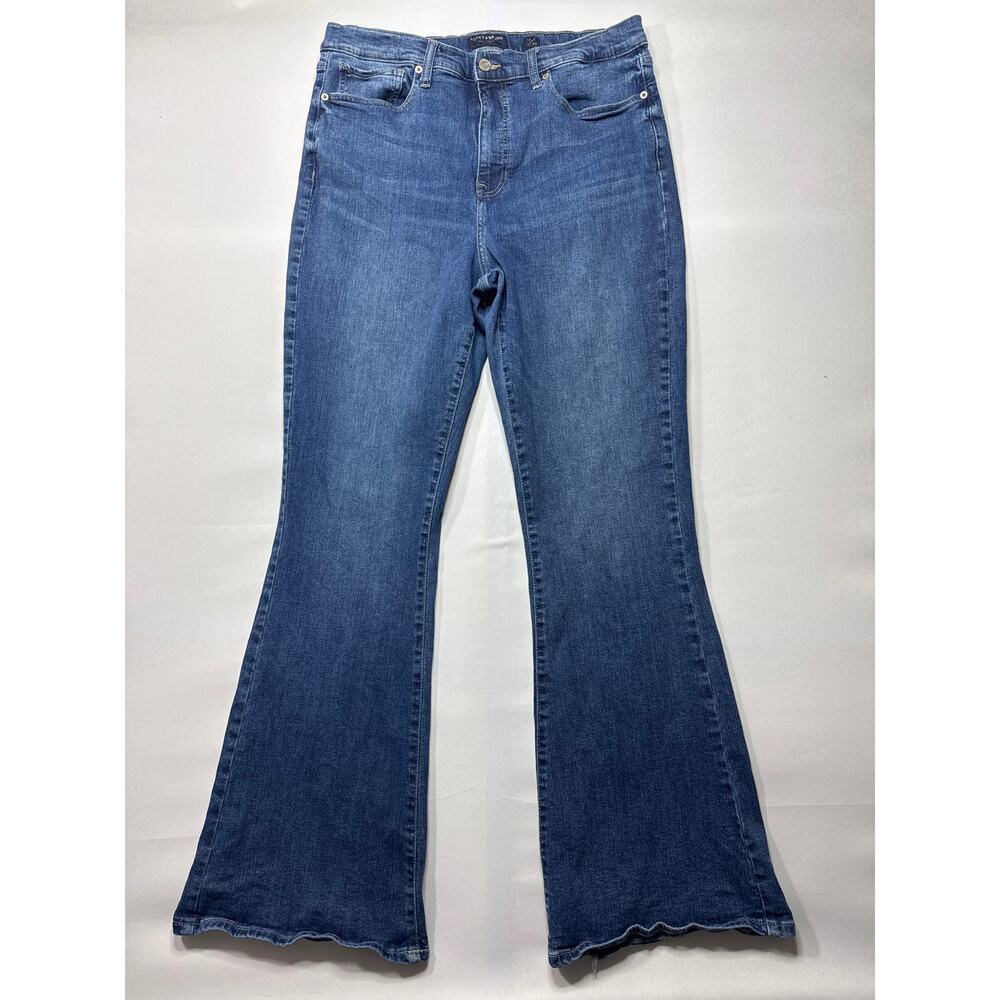 Lucky Brand Women's Stevie High Rise Flare Blue Jeans - Size 16/33 (34x31.5)